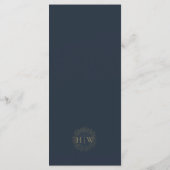 nayvサンフラワー結婚のメニュー メニュー (裏面)