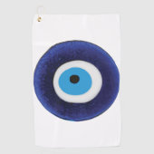 Nazarの悪のまなざしの保護記号 ゴルフタオル (正面)