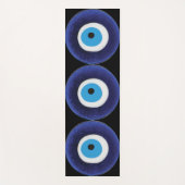 Nazarの悪のまなざしの保護記号 ヨガマット (正面)