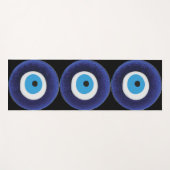 Nazarの悪のまなざしの保護記号 ヨガマット (正面(横))