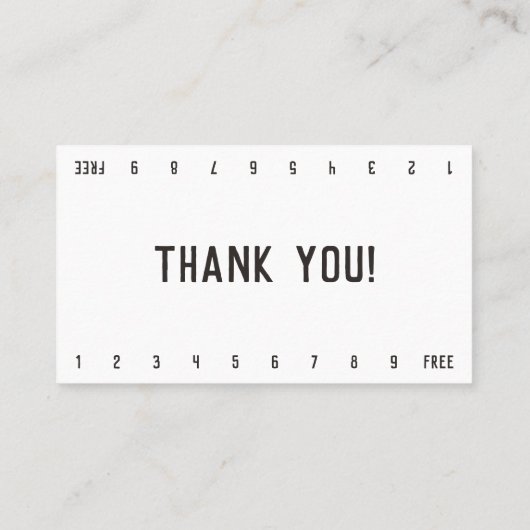 Nazarの悪のまなざしの保護記号 ロイヤリティカード (裏面)