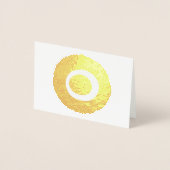 Nazarの悪のまなざしの保護記号 箔カード (正面)