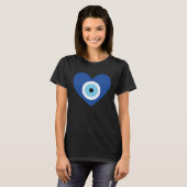 Nazar Evil Eye Charm for Protection Islamic Islam Tシャツ (正面フル)