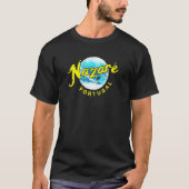 Nazare Portugal Big Wave Surfer Tシャツ (正面)