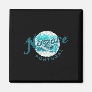 Nazare Portugal Vintage Surfing _3  マグネット