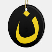 "NAZARENE -キリスト教の団結" セラミックオーナメント (左)