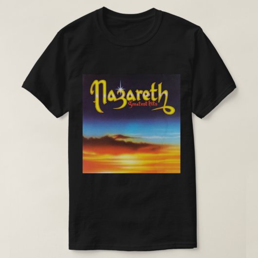 Nazareth Greatest Hits Classic T-Shirt Tシャツ (デザイン正面)