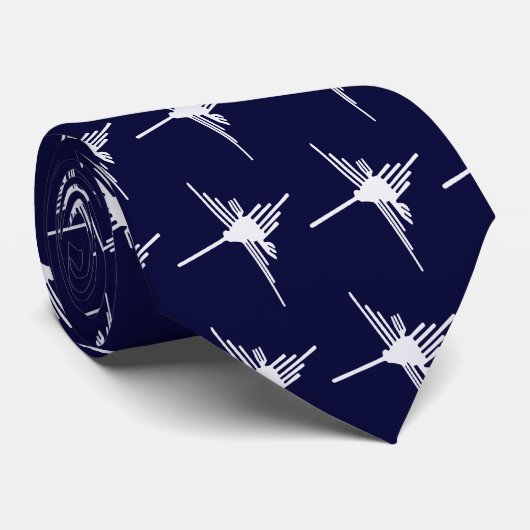 Nazcaのハチドリのタイ ネクタイ (ロール)