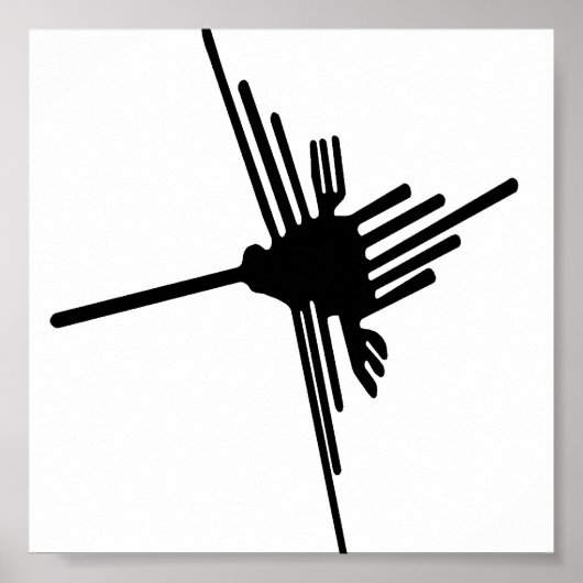 Nazca Hummingbirdポスター ポスター (正面)