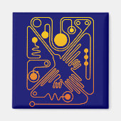 Nazca Hummingbird 3 マグネット (正面)