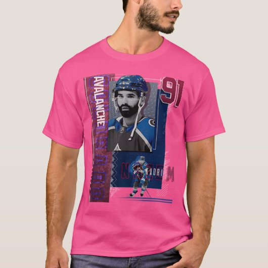 Nazem Kadri紙ポスターバージョン2 Tシャツ (正面)