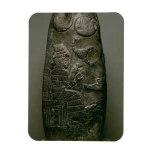 Nazimaruttashバビロン、c.1328-の王の、Kudurru マグネット