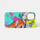 nazuna street art iphone case iPhoneケース (裏面横)