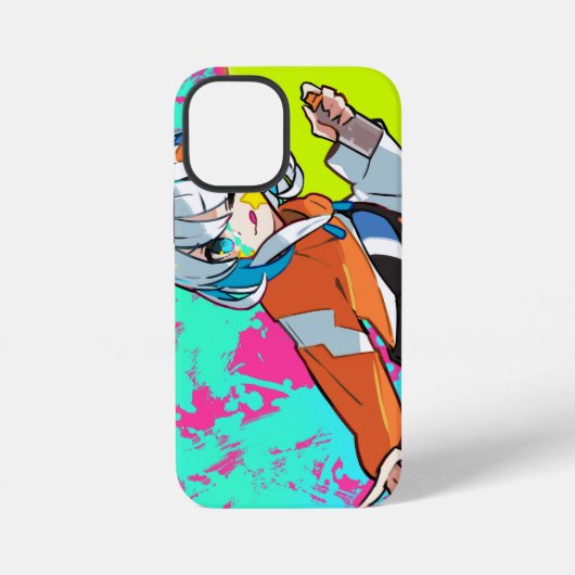 nazuna street art iphone case iPhoneケース (裏面)
