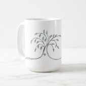 NBのハートKB コーヒーマグカップ (正面左)