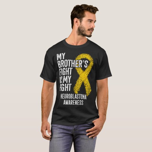 NB私の弟の戦いは私の戦いneuroblastoma Aw Tシャツ (正面フル)