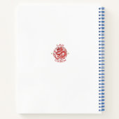 NBA通りスパイラルハードカバーノートブック ノートブック (裏面)