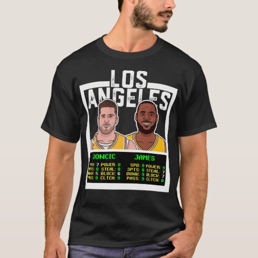 Nba Jam - Los Angeles Tシャツ (正面)