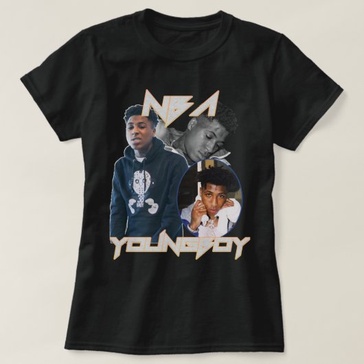 NBA YOUNGBOYクラシック必須Tシャツ Tシャツ (デザイン正面)