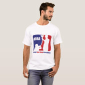 NBBAのNationatlビールは連合を鳴らせます Tシャツ (正面フル)