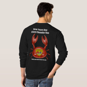 NBCA New Years Day Clam Chowder 走 T-Shirt Tシャツ