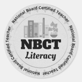NBCT先生リテラシー国家委員会 ラウンドシール