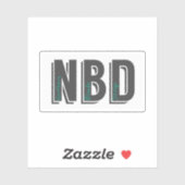NBDロゴシール シール (シート)