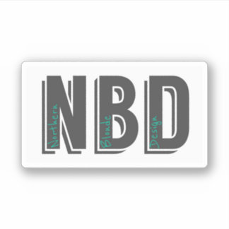NBDロゴシール シール