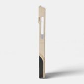 NBGのラグジュアリー・ミニマリスト幾何学抽象デザイン Case-Mate iPhoneケース (裏面 / 左)