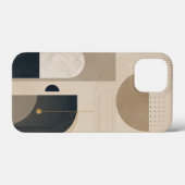 NBGのラグジュアリー・ミニマリスト幾何学抽象デザイン Case-Mate iPhoneケース (裏面 (横))