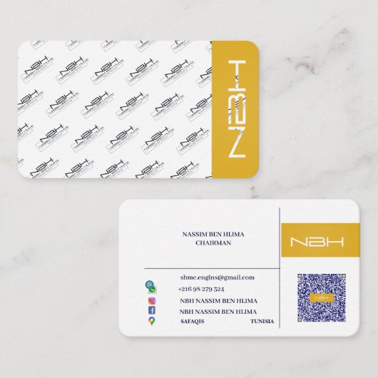 NBH ロイヤリティカード (正面/裏面)