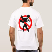 NBSのワイシャツ Tシャツ (裏面)