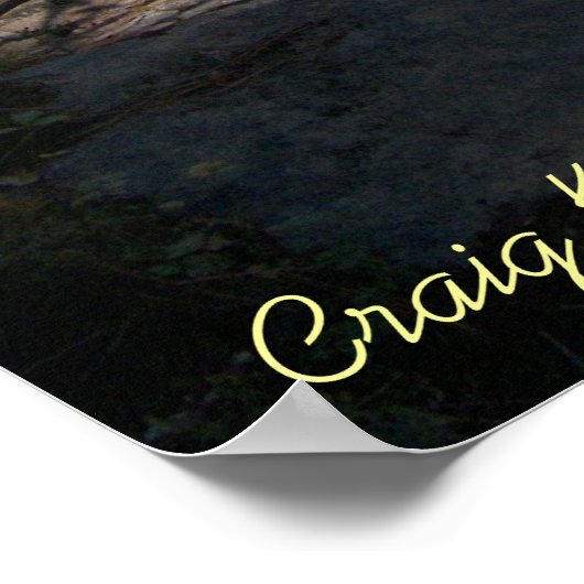 NCのデュポン川 ポスター (角)