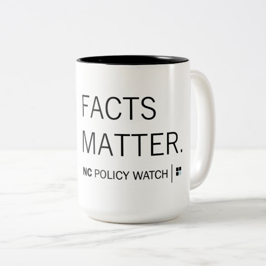 NCの方針の腕時計: 事実の問題|のマグ ツートーンマグカップ (正面右)