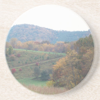 NCの美しい山が付いているコースター コースター