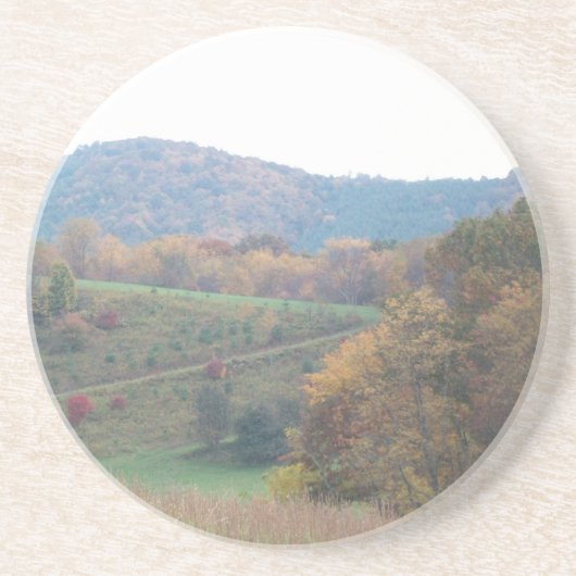 NCの美しい山が付いているコースター コースター (正面)