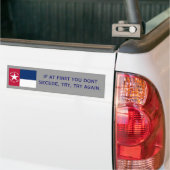 - NCを脱退させて下さい バンパーステッカー (トラック上)