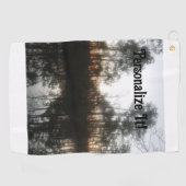 NCサンライズ横素朴面図 ゴルフタオル (横)