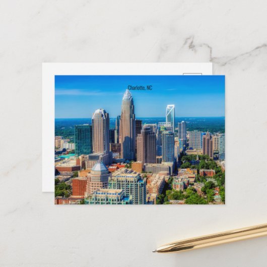 NCスカイライン写真シャーロット ポストカード (正面/裏面インサイチュ)