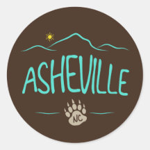 NCステッカー、アッシュビル