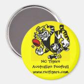 NCタイガース磁石 マグネット (正面/裏面)