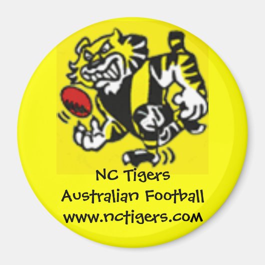 NCタイガース磁石 マグネット (正面)
