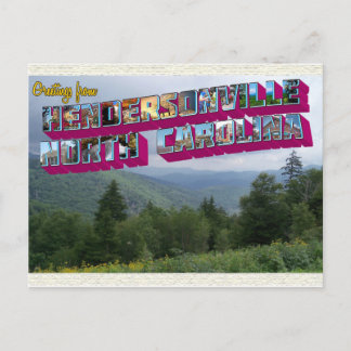 NCヘンダーソンビル ポストカード