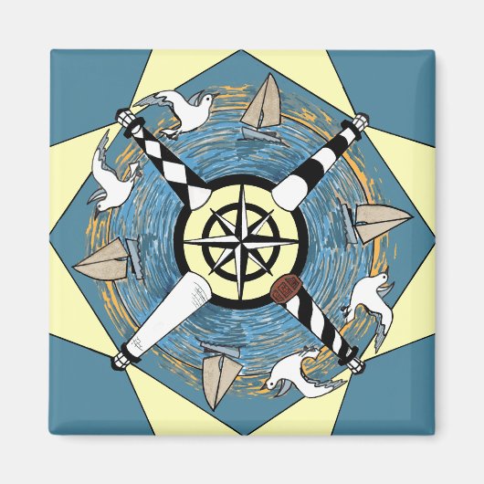 NCライトハウス – マグネット (正面)