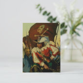 NCワイエスによる海賊芸術「立って届ける」 ポストカード (スタンド正面)