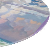 NCワイエスザジャイアントアートワークビーチ沿岸 カッティングボード (角)