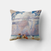 NCワイエスザジャイアントアートワークビーチ沿岸 クッション (裏面)