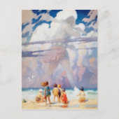 NCワイエスザジャイアントアートワークビーチ沿岸 ポストカード (正面)