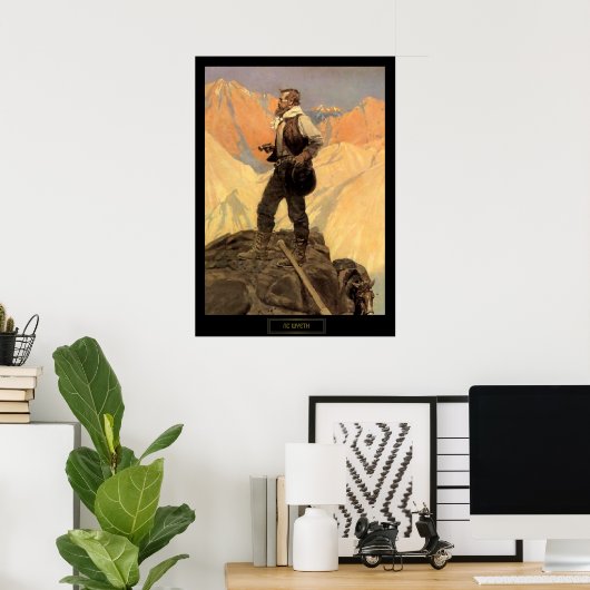 NCワイエス履歴絵画の「プロスペクター」 ポスター (ホームオフィス)