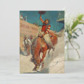 NCワイエス歴史的絵画「ロデオ」 招待状 (スタンド正面)